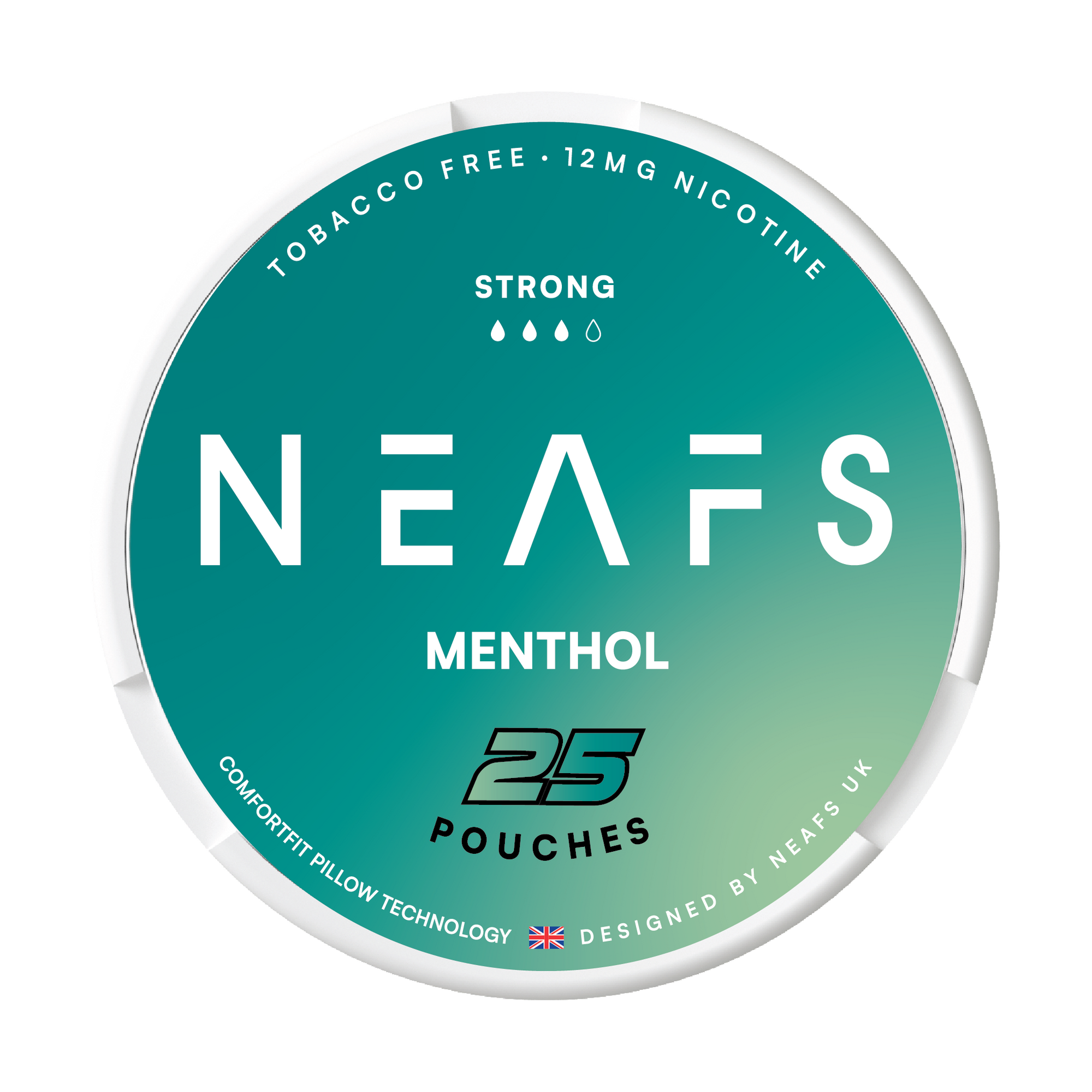 NEAFS Nicotine Pouches - MENTHOL - 25 Nicotine Pouches - multiVAPE