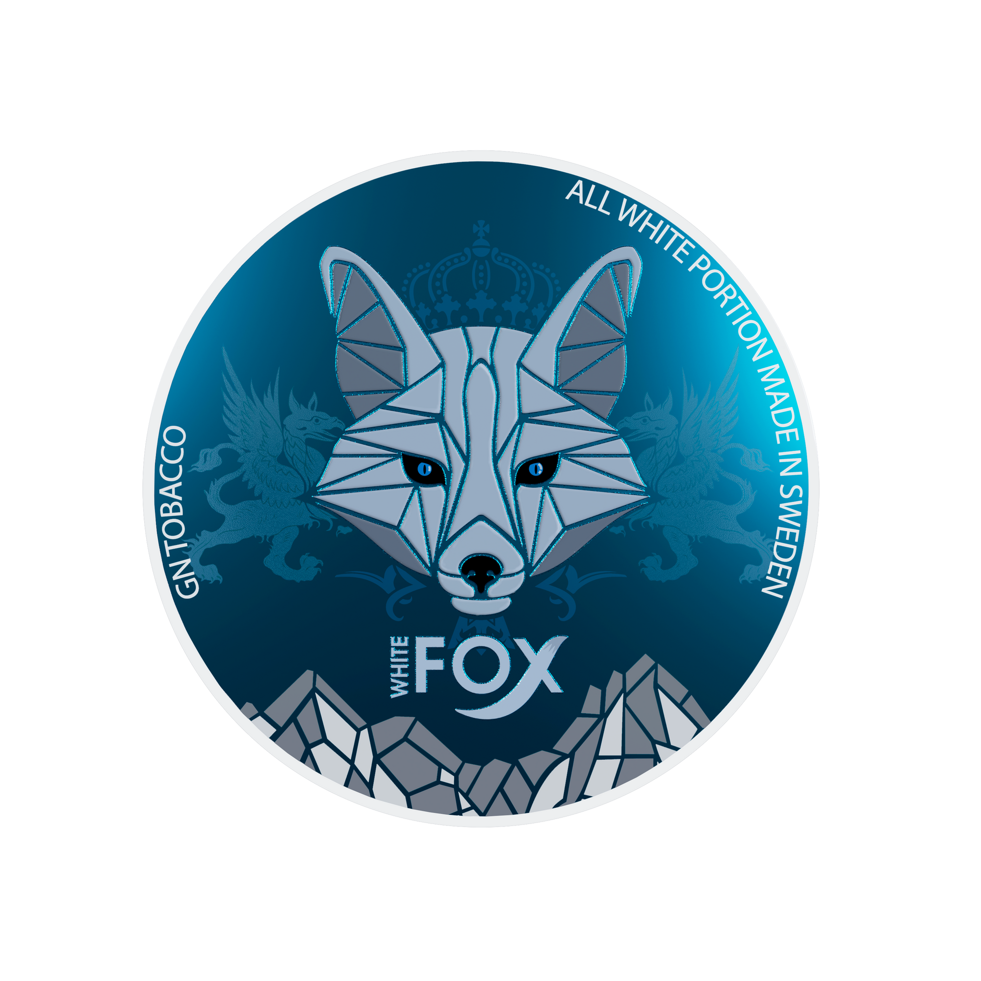 White Fox Nicotine Pouch - Spearmint Flavour Nicotine Pouches  15mg - multiVAPE