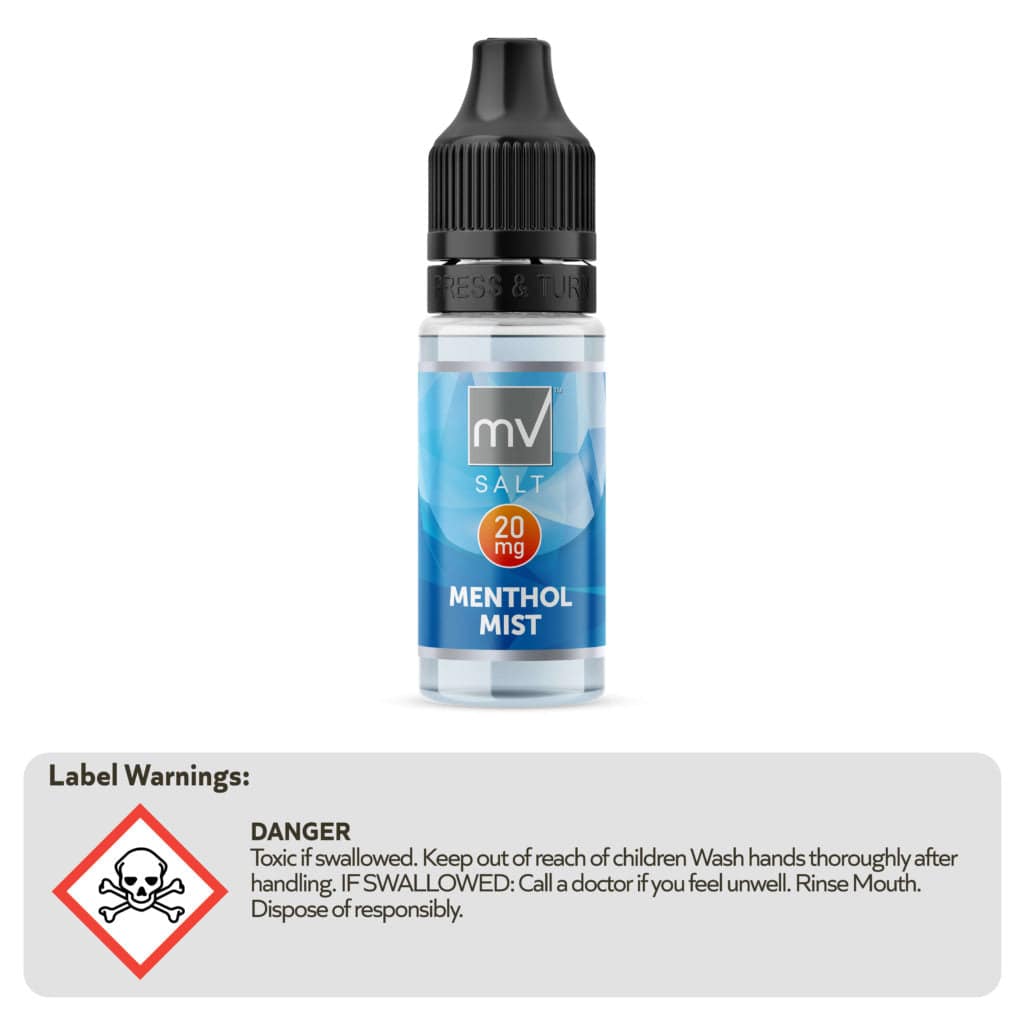 MV Menthol Mist Salt Nic E-Liquid | multiVAPE