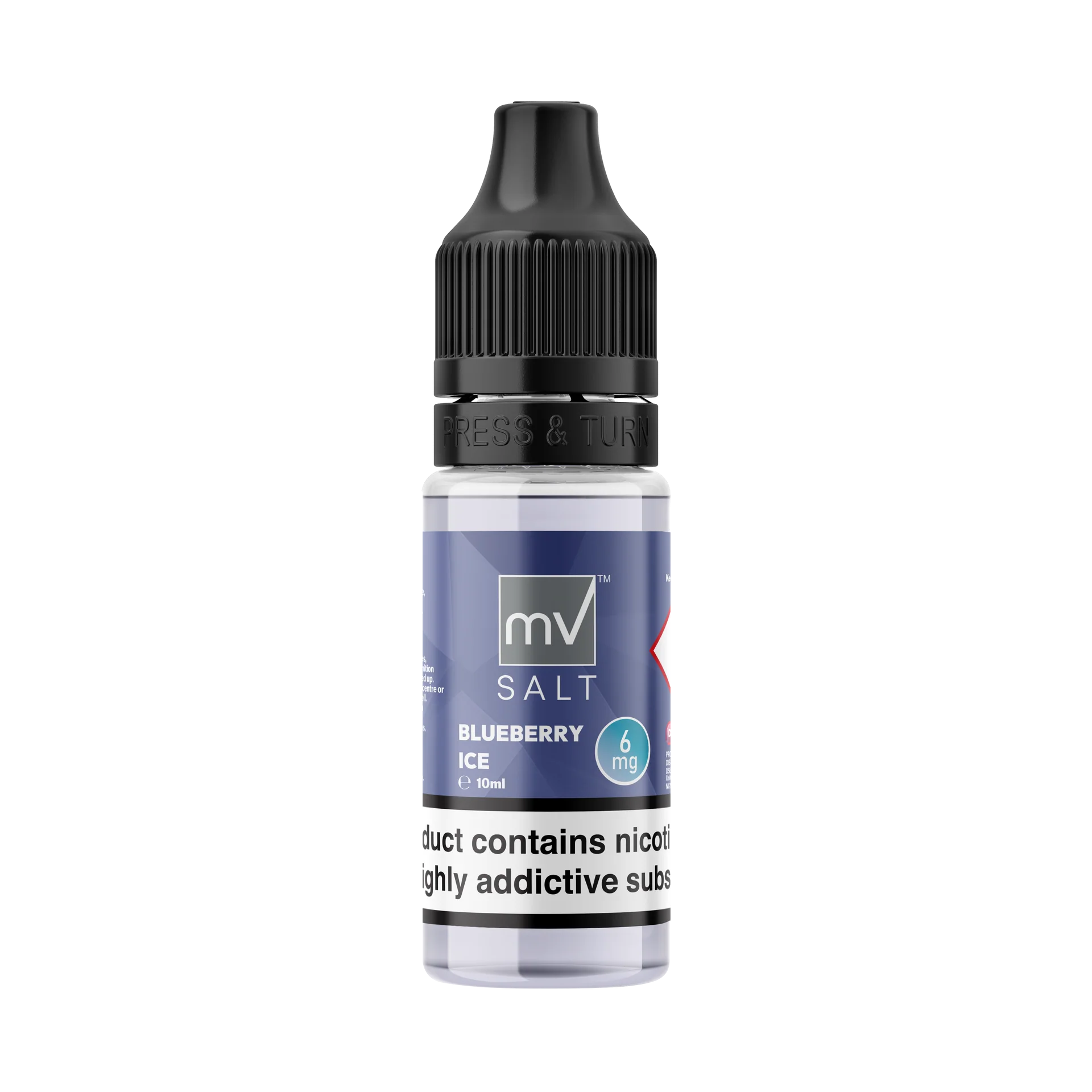 MV Blueberry Ice Salt Nic E-Liquid - multiVAPE
