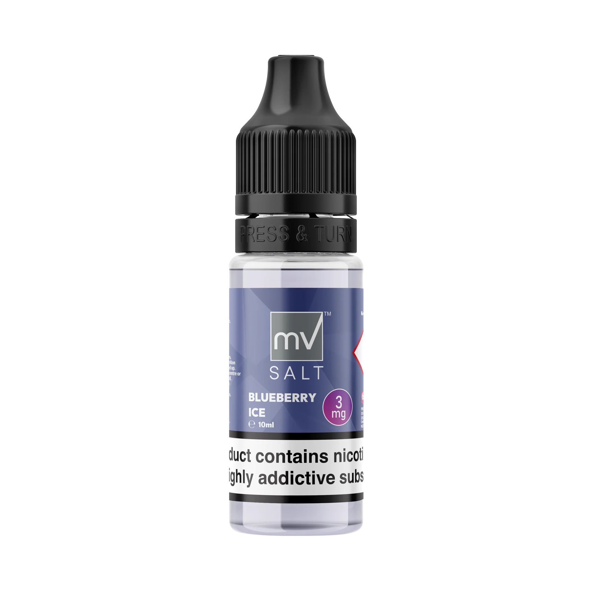MV Blueberry Ice Salt Nic E-Liquid - multiVAPE