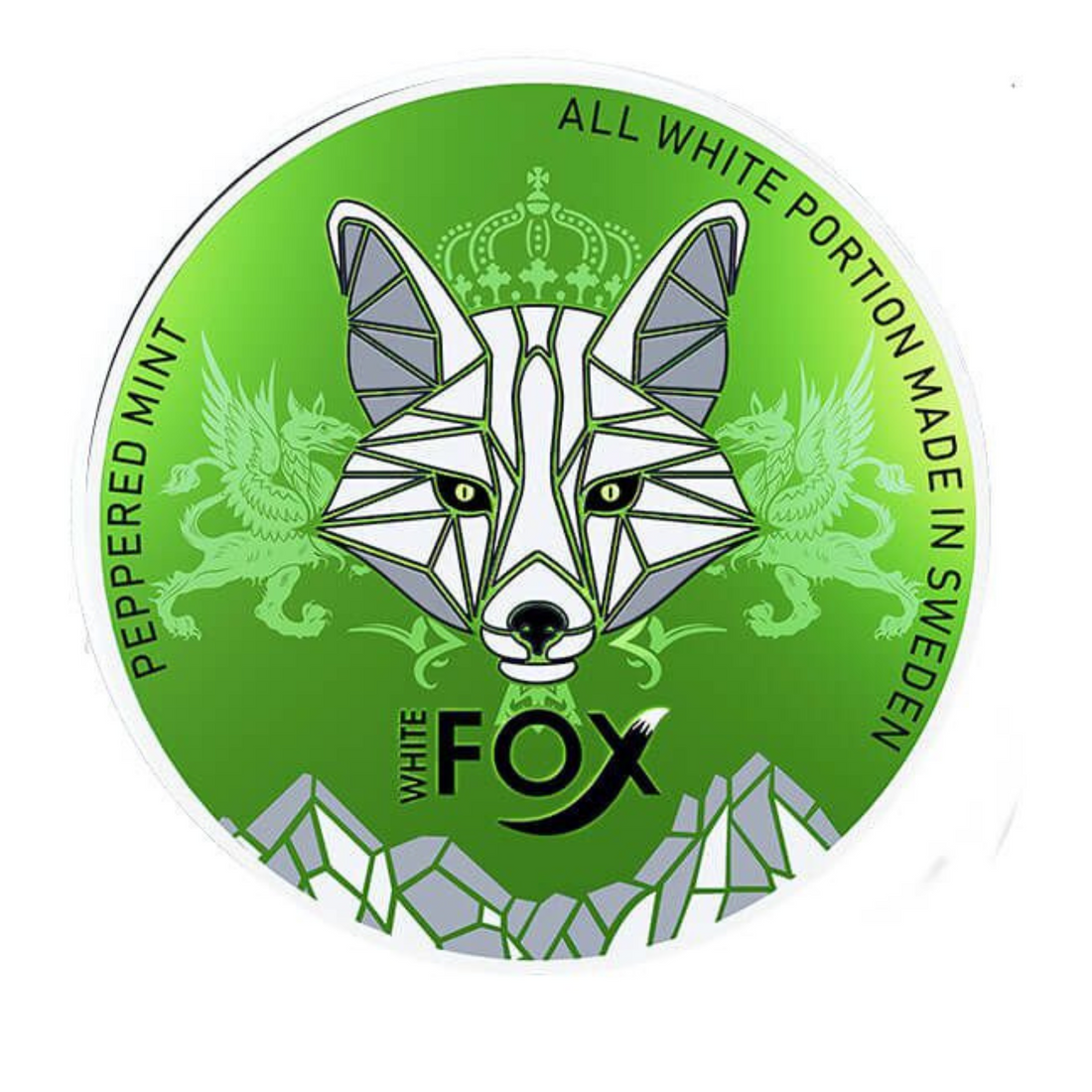 mint flavour nicotine pouches peppered mint nicotine pouches white fox nicotine pouches