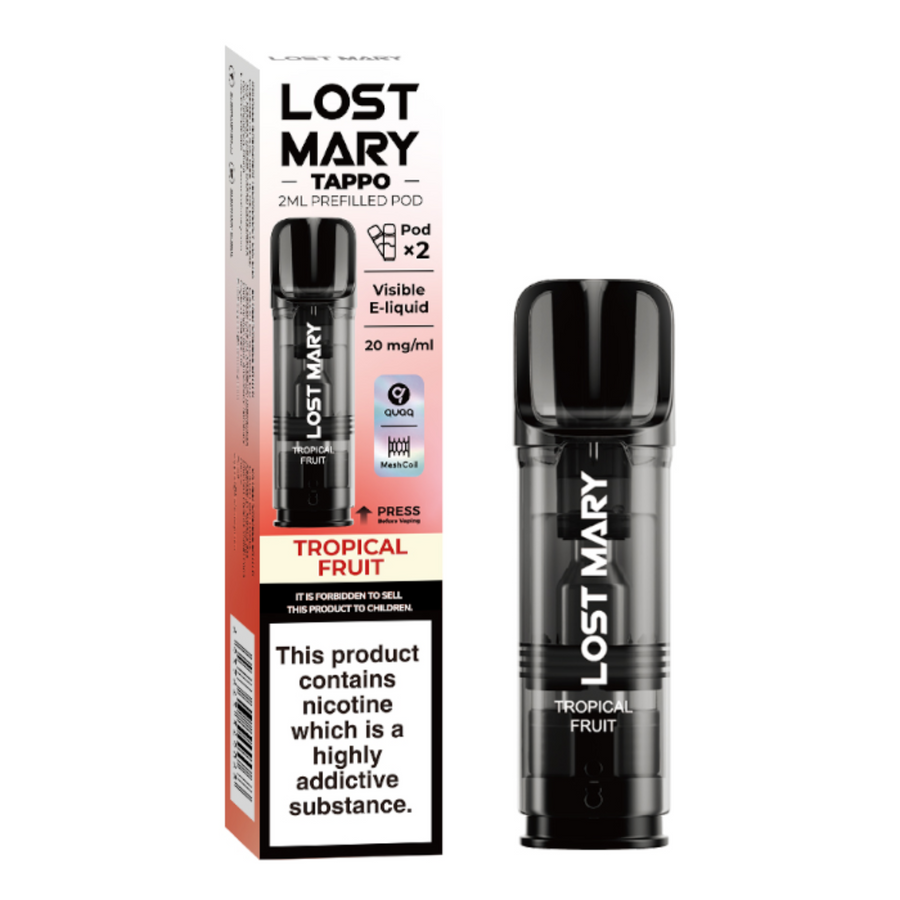 lost mary vape pods tropical fruit pods vapes