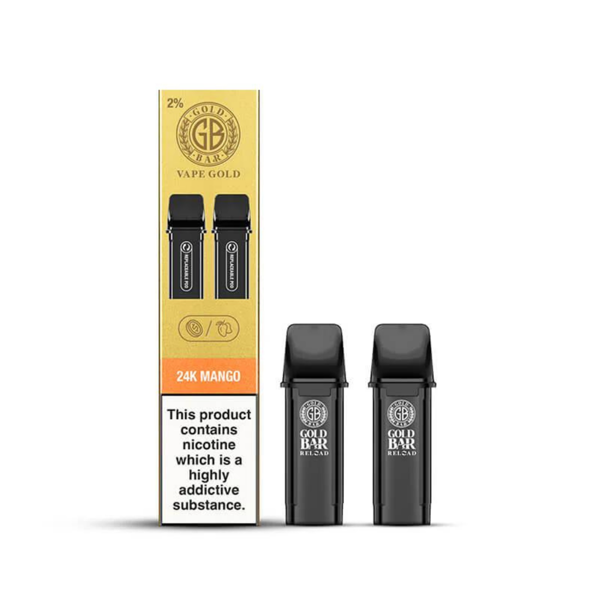 gold bar pods gold bar vape pods gold bar mango flavour pods mango vape pods