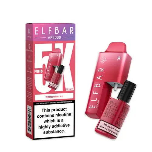 Elf Bar AF5000 Disposable Vape | Watermelon Ice | 20mg |