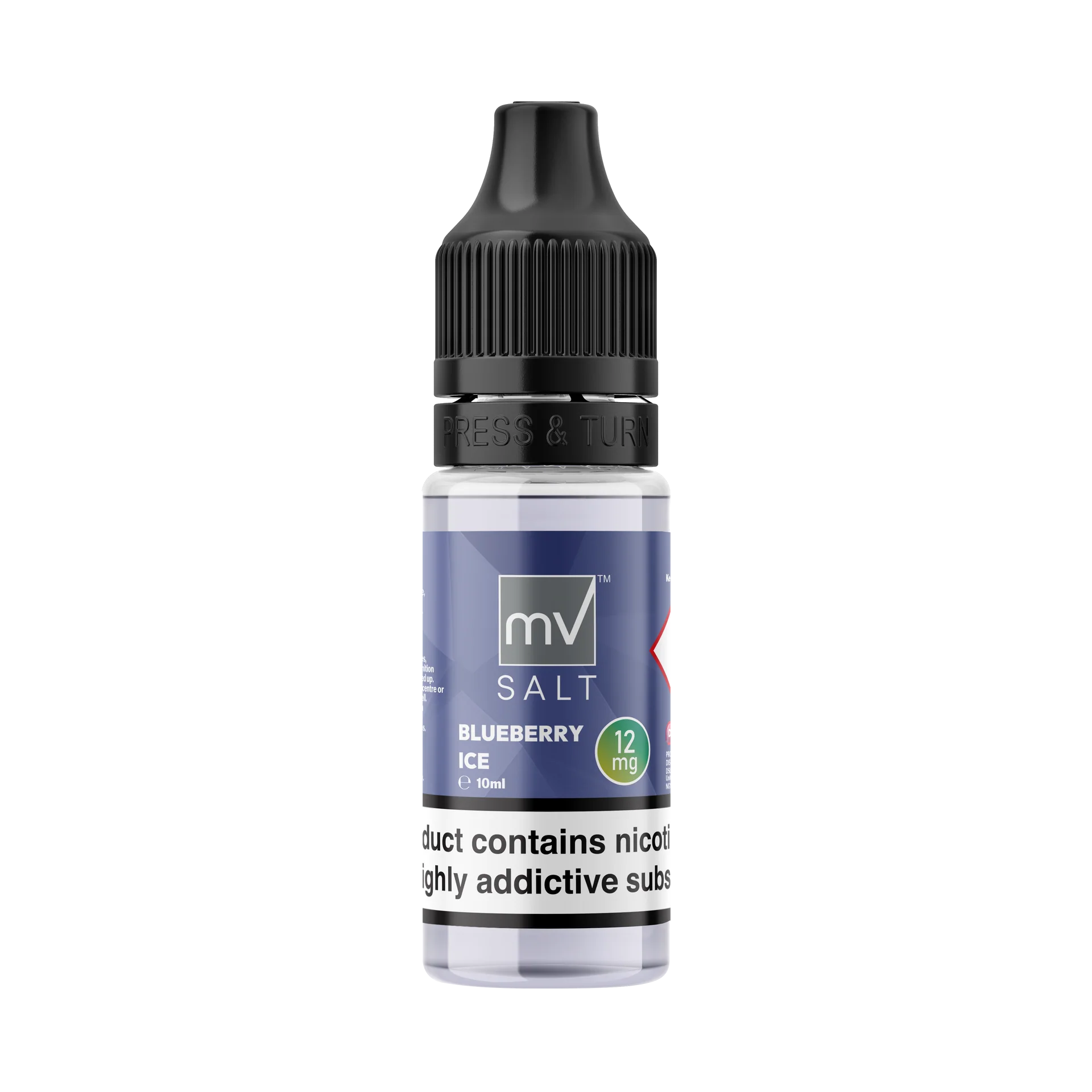 MV Blueberry Ice Salt Nic E-Liquid - multiVAPE