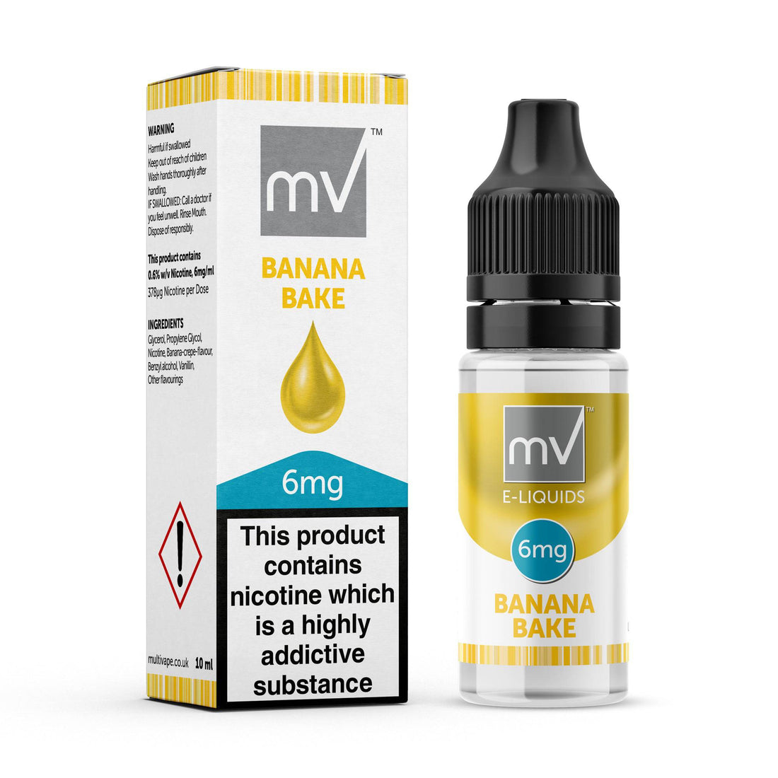MV Banana Bake E-Liquid - multiVAPE