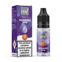 MV Blueberry Dew Nic Salt E-Liquid - multiVAPE