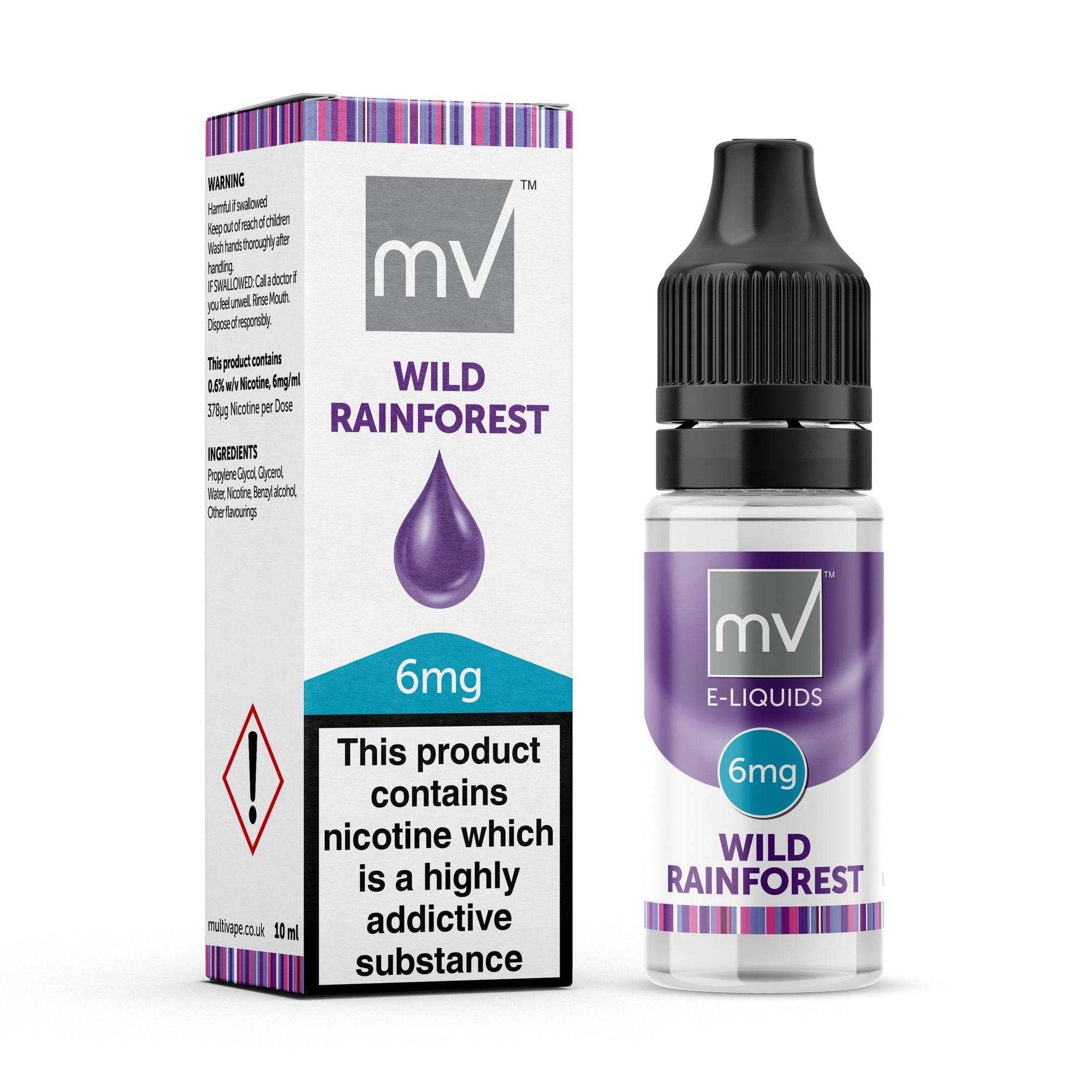 MV Wild Rainforest E-Liquid multiVAPE MV Wild Rainforest E-Liquid multiVAPE