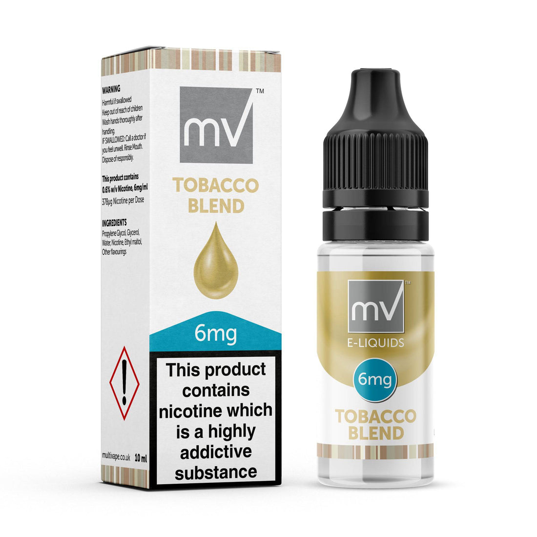 MV Tobacco Blend E-Liquid - multiVAPE