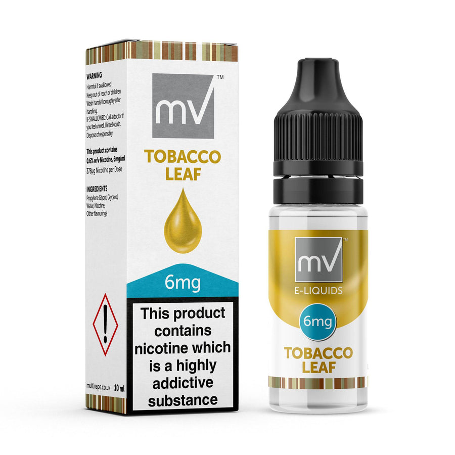 MV Tobacco Leaf E-Liquid - multiVAPE