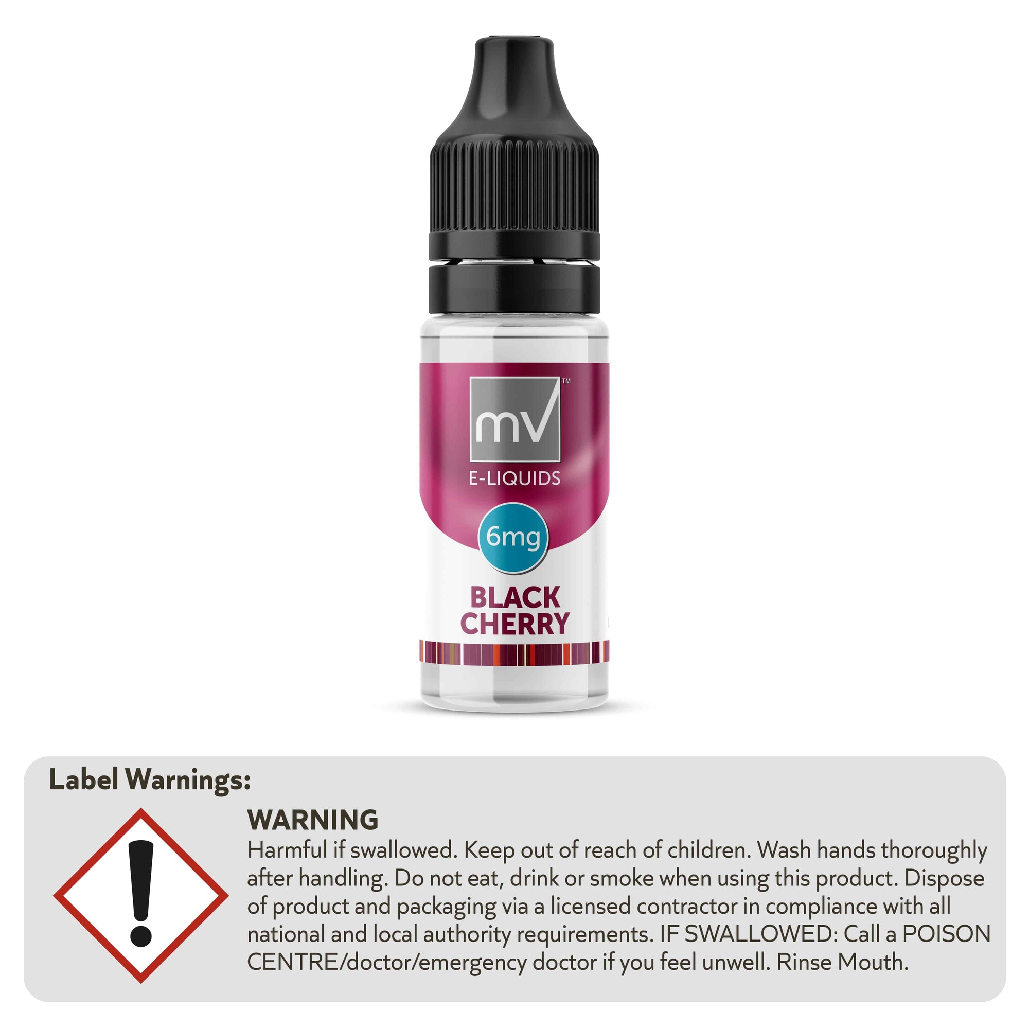 is vape juice harmful if swallowed MV Black Cherry E-Liquid – multiVAPE